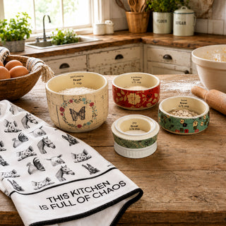 Live Simply 6" x 3.5" Stacked Measuring Cups