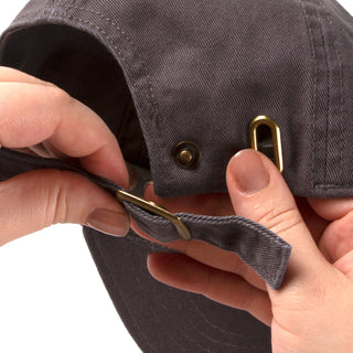 Not Expired Gray Adjustable Hat