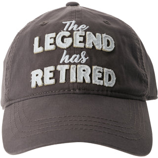 The Legend Gray Adjustable Hat