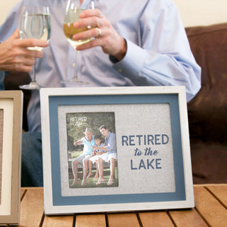 Lake 9.75" x 8.25" Frame (Holds 4" x 6" Photo)