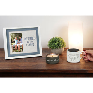 Lake 9.75" x 8.25" Frame
(Holds 4" x 6" Photo)