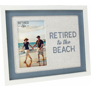 Beach 9.75" x 8.25" Frame (Holds 4" x 6" Photo)