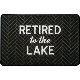 Lake 27.5" x 17.75" Floor Mat