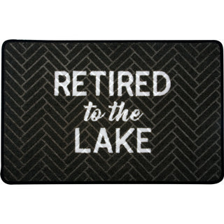 Lake 27.5" x 17.75" Floor Mat