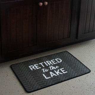 Lake 27.5" x 17.75" Floor Mat