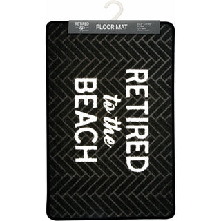 Beach 27.5" x 17.75" Floor Mat