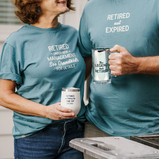 See Grandkids Small Steel Blue Unisex T-Shirt