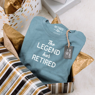 The Legend Steel Blue Unisex T-Shirt