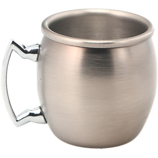 One Shot 2 oz Stainless Steel Moscow Mule Shot Glass