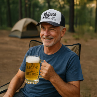 Legend Dark Gray Adjustable Trucker Hats