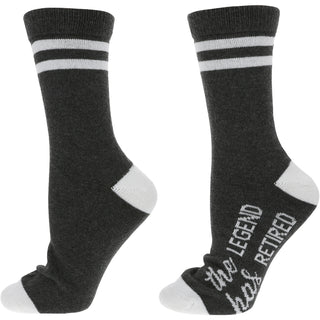 The Legend Crew Socks