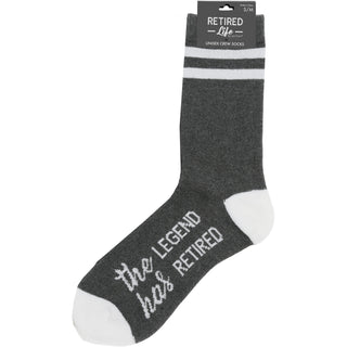 The Legend Crew Socks