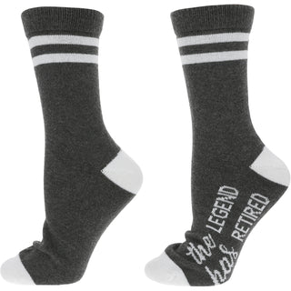 The Legend Crew Socks
