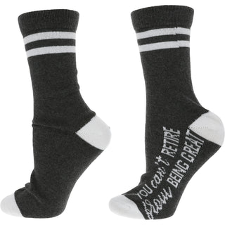 You Can't Retire Crew Socks