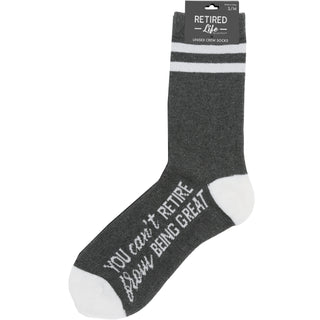 You Can't Retire Crew Socks