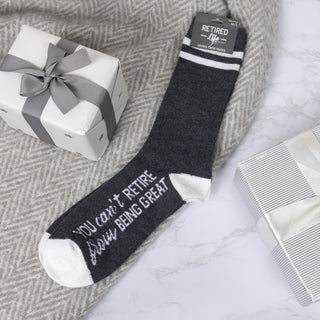 You Can't Retire S/M Crew Socks