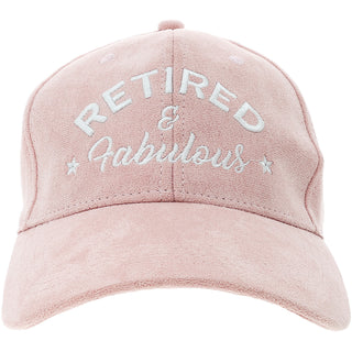 Fabulous Pink Adjustable Suede Hat