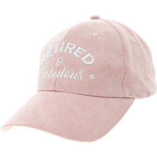 Fabulous Pink Adjustable Suede Hat