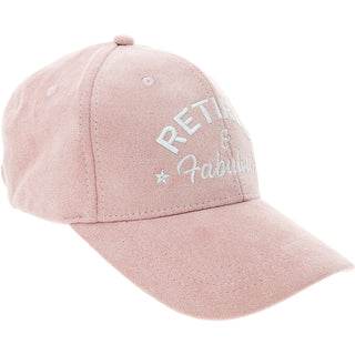 Fabulous Pink Adjustable Suede Hat