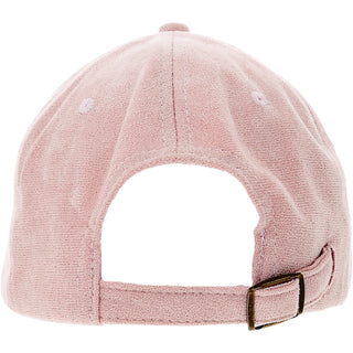 Fabulous Pink Adjustable Suede Hat