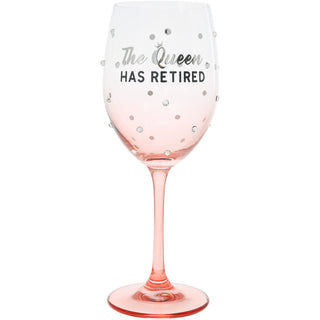 The Queen Gift Boxed 17 oz Wine glass