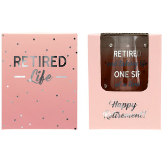 One Sip Gift Boxed 18 oz Stemless Wine Glass