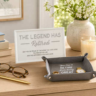 The Legend 6" x 4" Ceramic Plaque