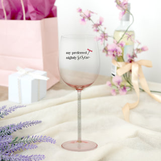 Nightly Screw Gift Boxed 17 oz Wine Glass