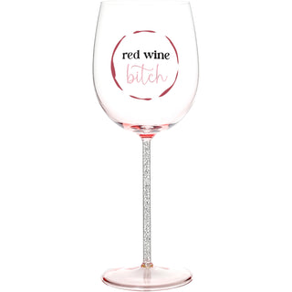 Red Wine Bitch Gift Boxed 17 oz Wine Glass