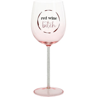 Red Wine Bitch Gift Boxed 17 oz Wine Glass