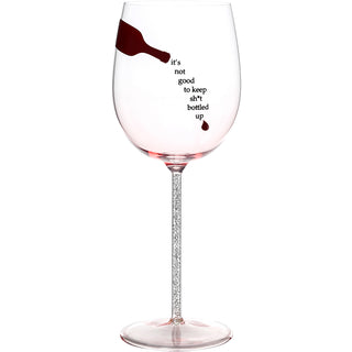 Bottled Up Gift Boxed 17 oz Wine Glass