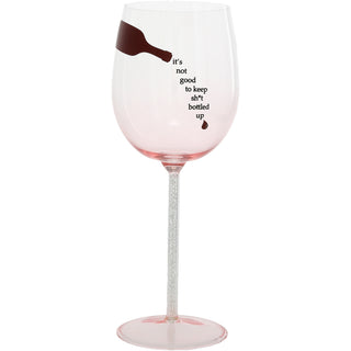 Bottled Up Gift Boxed 17 oz Wine Glass