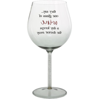 One Glass 32 oz Wine Glass