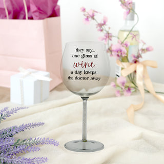 One Glass 32 oz Wine Glass