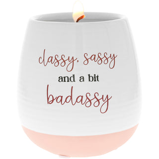 Classy, Sassy, Badassy 14 oz - 100% Soy Wax Reveal Candle
Scent: Tranquility