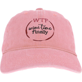 WTF Pink Adjustable Hat