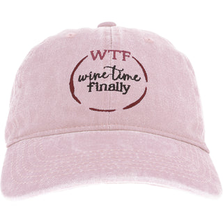 WTF Pink Adjustable Hat