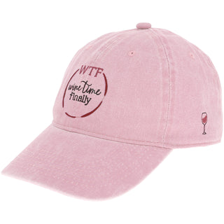 WTF Pink Adjustable Hat