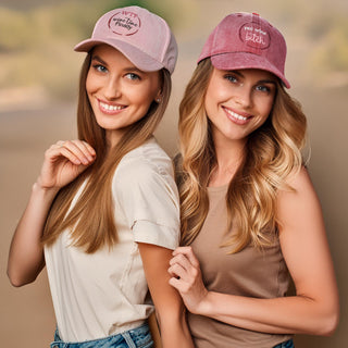 WTF Pink Adjustable Hat