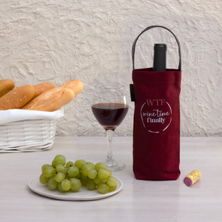 WTF Wine Bottle Gift Bag