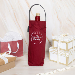 WTF Wine Bottle Gift Bag