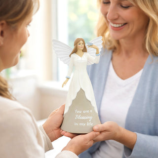 You Are A Blessing 8" Angel with Butterfly