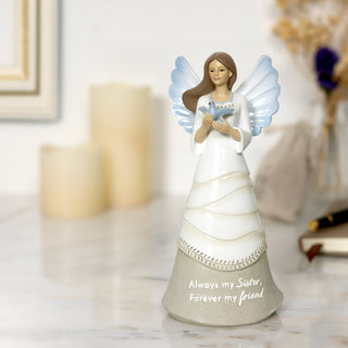 Sister 6.5" Angel with Bird