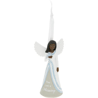 EBN Blessing 4.5" EBN Angel with Bird Ornament