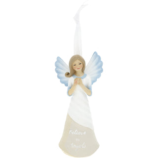 Believe 4.5" Angel Ornament
