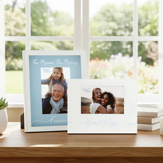 Grateful 9.25" x 7.25" Glass Frame (Holds 6" x 4" Photo)