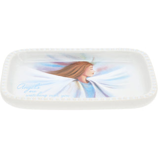 Angels 5" x 3" Keepsake Dish