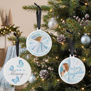 Believe 3.5" Ceramic Ornament