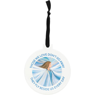Fly Beside Us 3.5" Ceramic Ornament
