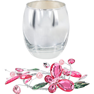 Daughter Pink Butterfly 3.5 oz 100% Soy Wax Candle Scent: Jasmine